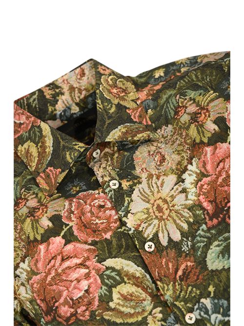 Camicia con fantasia floreale stile tappezzeri Gabriele Pasini | 51500 60921